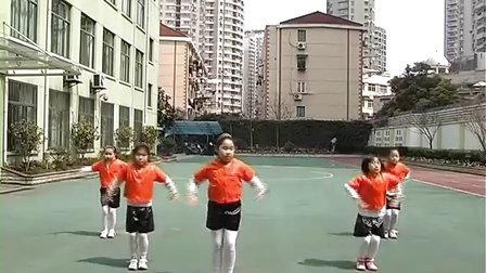 黄浦区新凌小学学生热身操