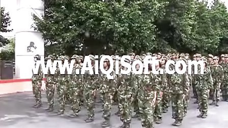 广州市司法职业学校军训视频