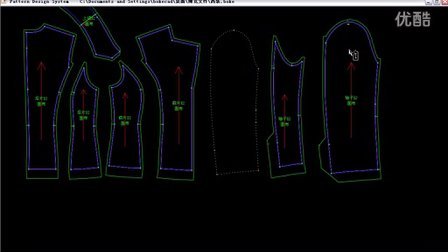 博克服装CAD视频教程-3CAD裁片中心