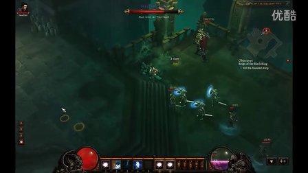 暗黑破坏神3魔法师激情裸杀骷髅王