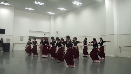 南京艺术学院2013级舞蹈学系民间舞考试  藏族组合