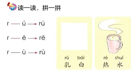 幼儿 汉语拼音 r