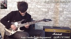 【杜官伟电吉他教学视频系列】小林克己初级篇Practice14技巧综合