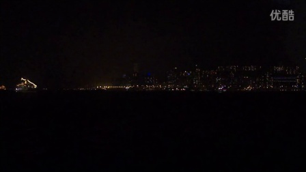 香港维多利亚港夜景视频1