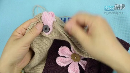 419缝裙边和缝桂花条毛线的织法视频全集