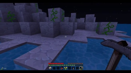 我的世界 小朋友EX的实况——海岛空岛生存 第一集 遇到食人族