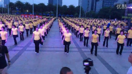 浙江省第六届全民健身日温州市排舞协会千人共舞《舞动中国》
