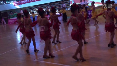 陕飞阳光拉丁舞培训部首届汉中体育舞蹈比赛8人组合恰恰A
