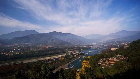 成都都江堰旅游风景图片