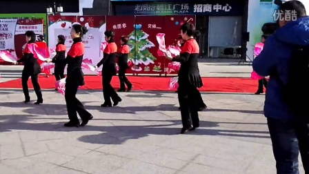 闵行区江川街道公益献血点启动仪式培培广场舞《开门红》