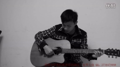 吉他教学弹唱入门教程：90课 南山南 中国好声音（友琴吉他教室）