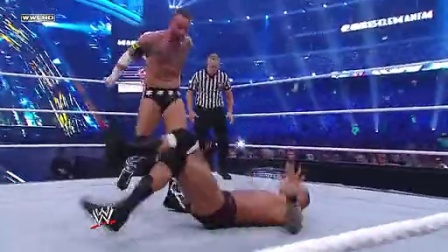cm punk WWE11年摔角狂热CM Punk vs Randy Orton 个人恩怨赛 高清