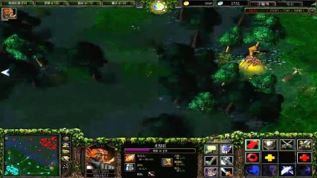 【风哥DOTA1】剑圣3V5暴虐翻盘dota6.83初体验