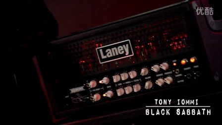Tony Iommi of Black Sabbath and the Laney TI15-112