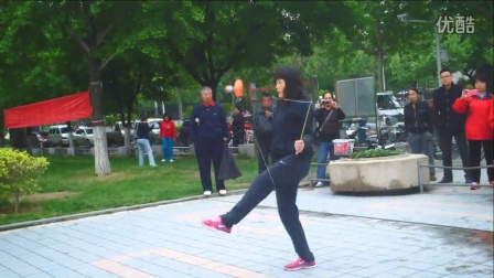 2015年保定国际空竹艺术节  空竹名家美女文玉珍 吉晓霞表演抖空竹