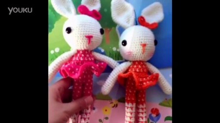 【预告片】小辛娜娜编织教程：第73集小兔子玩偶编织图案及方法