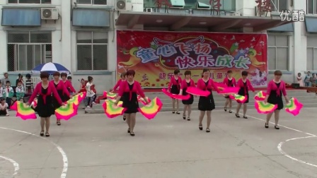 杨庄社区恭贺儿童六一 《扇子舞》+《青春喝彩》