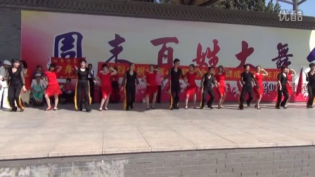 百荣水兵舞集体舞在南苑公园表演150926