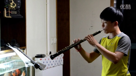 十四岁男孩演奏的《圣桑  双簧管协奏曲》