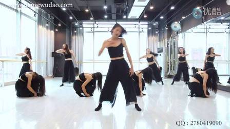 中国舞现代舞《默》 基础现代舞教学视频 武汉单色舞蹈培训机构
