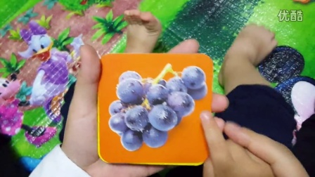 宝宝早教视频 第2集 0-3岁婴儿早教视频 水果卡片看图学说水果名字 西瓜 草莓 桂圆 龙眼 樱桃 葡萄 婴儿早教 亲子游戏
