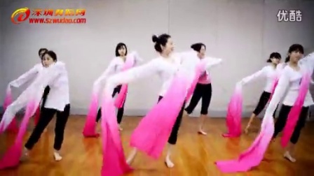 深圳形体舞蹈培训机构水袖舞教学视频《落花情》_标清