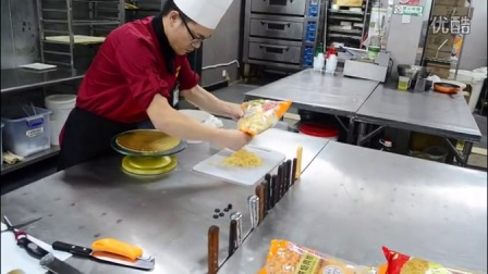 深圳鲁昂国际西点蛋糕培训学校周杨华老师制作泰迪狗肉松蛋糕视频