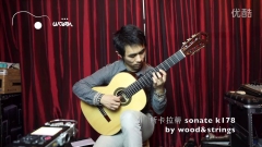 斯卡拉蒂 sonate k178 古典吉他 王艺津 南京木弦吉他