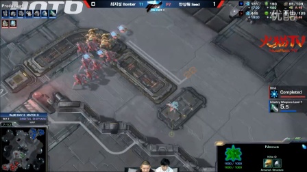 GSL2016S1 A级SBENU.Bomber vs MVP.Seed TvP