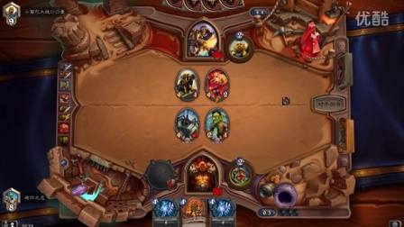 炉石传说战士-打脸战8 vs奥秘骑