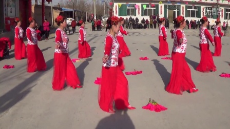 东沙堆广场舞庆祝三八妇女节活动