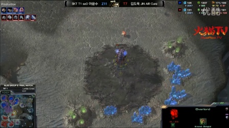 GSL 16强 B组最终战SKT1.soO vs Jinair.Cure ZvT