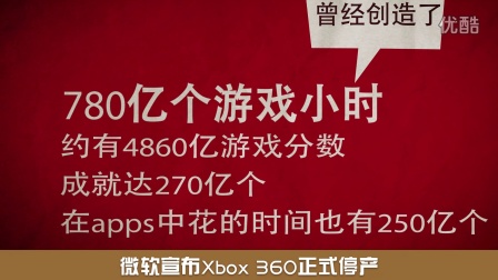 微软宣布Xbox 360正式停产 库存继续卖配套服务仍运行