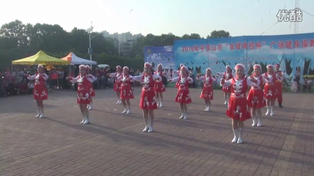 策马奔腾-宝丰县国土资源局广场舞大赛视频