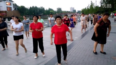 泗阳县森林湖公园广场舞--亲爱的姑娘我爱上了你