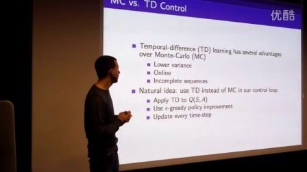 RL Course by David Silver - Lecture 5- Model Free Control