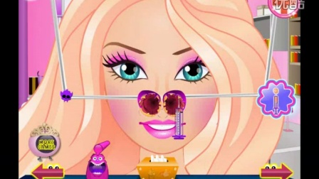 早教百科视频 芭比公主整理鼻腔 芭比公主动画