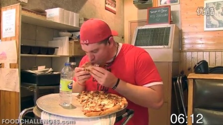 RandySantel挑战熏肉爱好者披萨