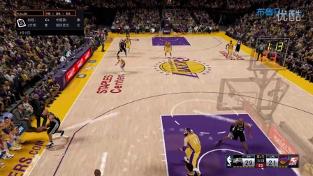 NBA2K16 马刺王朝死亡五老 马刺VS湖人（无解说）