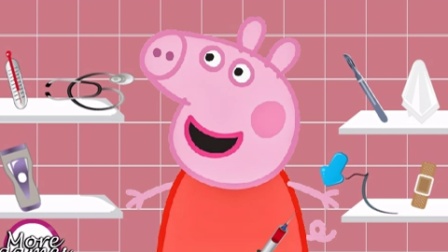 【小音游戏室】小猪佩奇之佩奇的头部手术，粉红小猪的头部手术