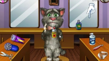 【小音游戏室】会说话的迷你家族之汤姆猫去理发