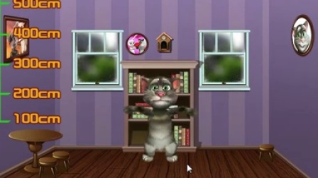 【小音游戏室】会说话的迷你家族之汤姆猫爱蹦床