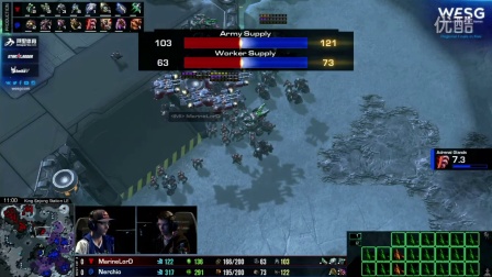 WESG 2016 欧洲区总决赛 星际争霸2项目 MarneLorD vs Nerchio 10.7