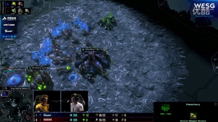 WESG 2016 欧洲区总决赛 星际争霸2项目 Elazer vs IIIIIIIIIII 第二场 10.7