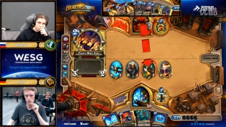WESG2016 欧洲总决赛 炉石传说项目 KORVUS vs XIXO 10.8