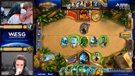 WESG2016 欧洲总决赛 炉石传说项目 LBDUTCHBOY vs ORANGE 10.8