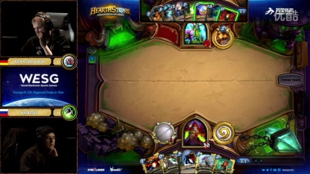 WESG2016 欧洲总决赛 炉石传说项目 BUNNYHOPPOR vs KORVUS 10.9