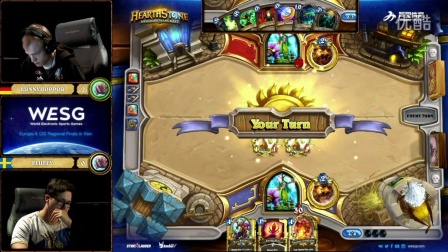 WESG2016 欧洲总决赛 炉石传说项目 BUNNYHOPPOR vs FLUFFY 10.9