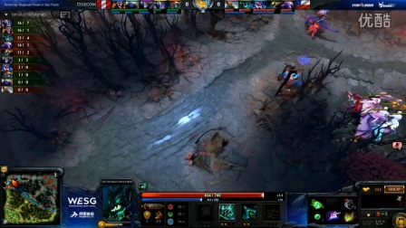 WESG 2016 美洲总决赛 DOTA2项目 KINGAO+4 vs DileCom 10.21