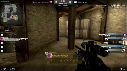 WESG 2016 美洲总决赛 CSGO项目 FoN vs Nocturns 10.21